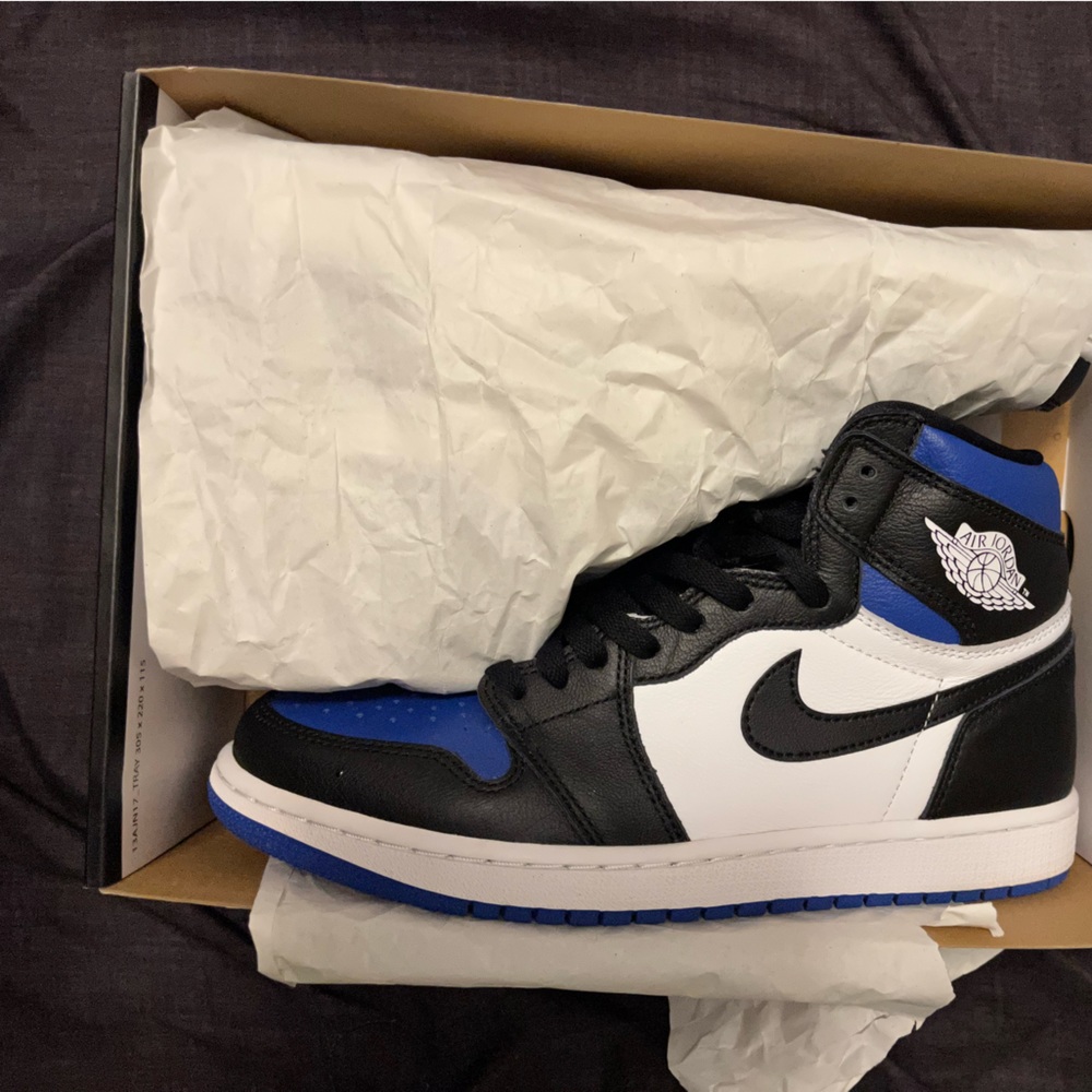 Retro 1 royal toe